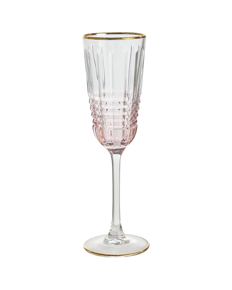 Champagne Glass Apogeu Pink