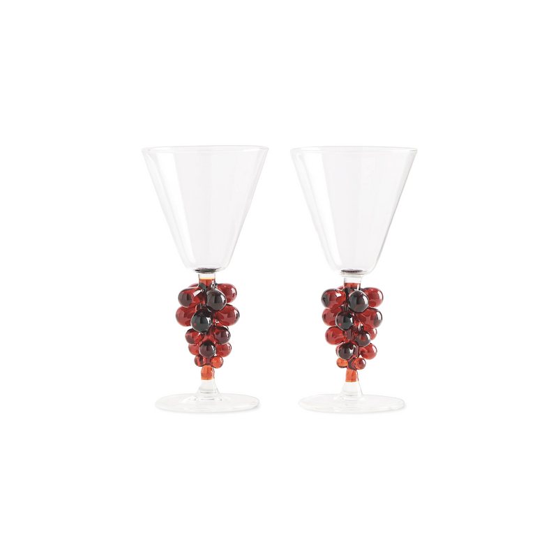 2 Bordeaux Wine Glasses