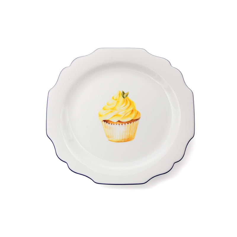 fête Exclusive Cupcake Dessert Plate