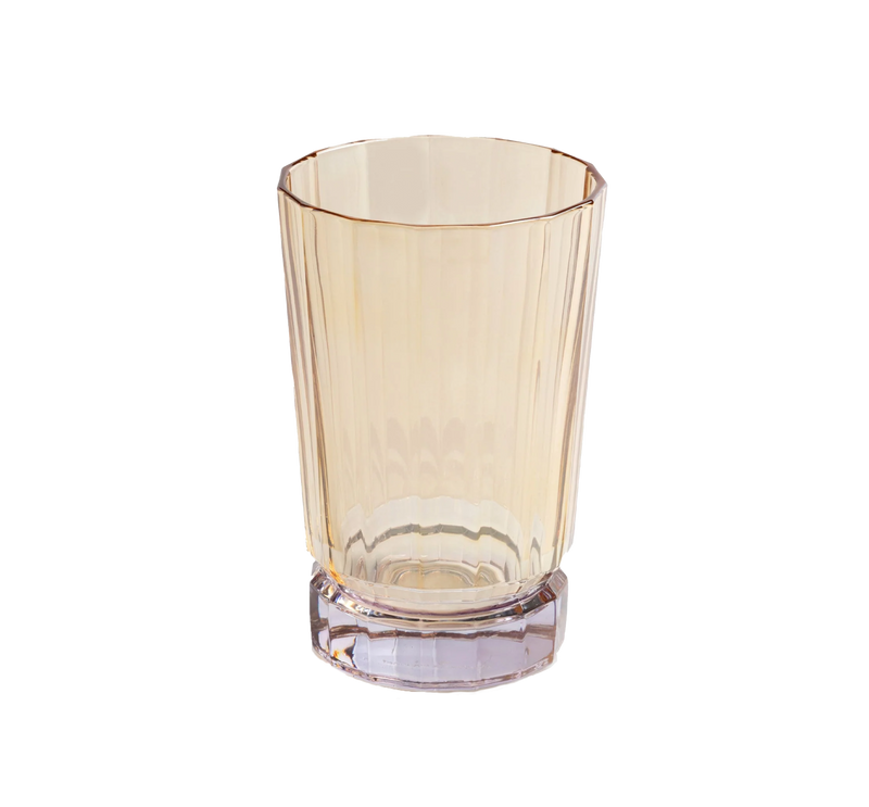 Long Glass Verona Amber & Purpura