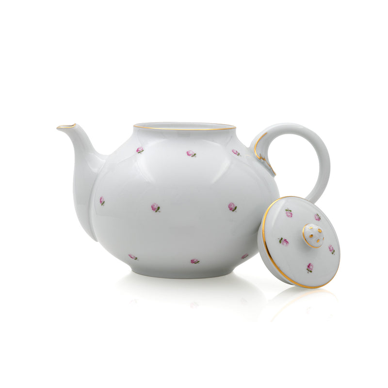 Tea Pot - Small Scattered Roses