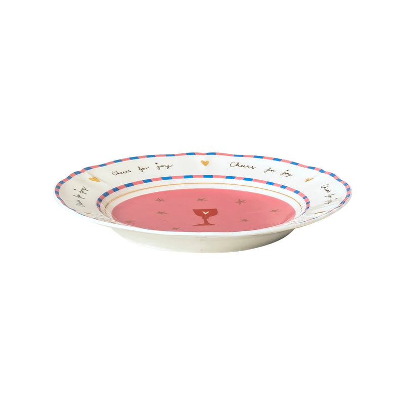 Glass Fruit Plate