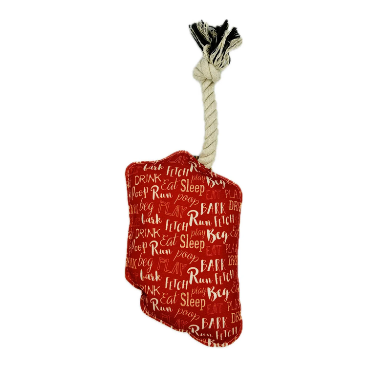 Rope Dog Toy - Book of Dog Obedience