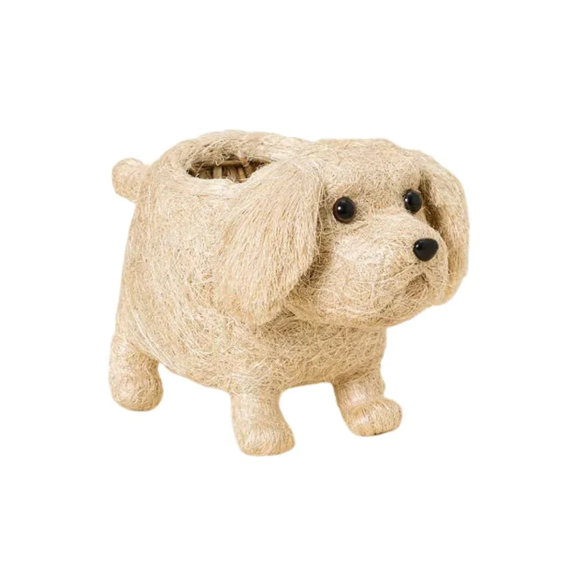 Handcrafted Labrador Dog Planter