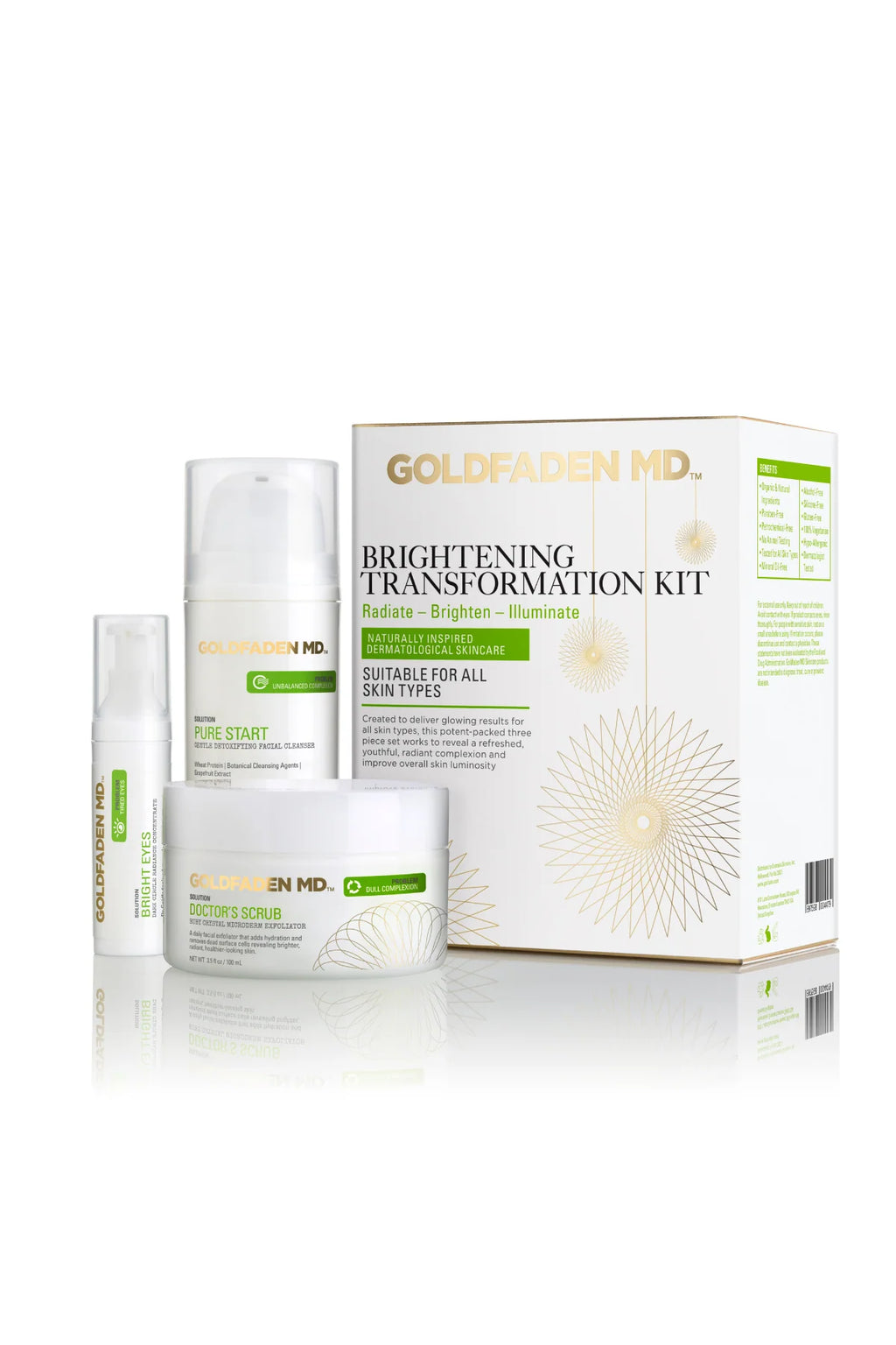 Skincare Brightening Transformation Kit