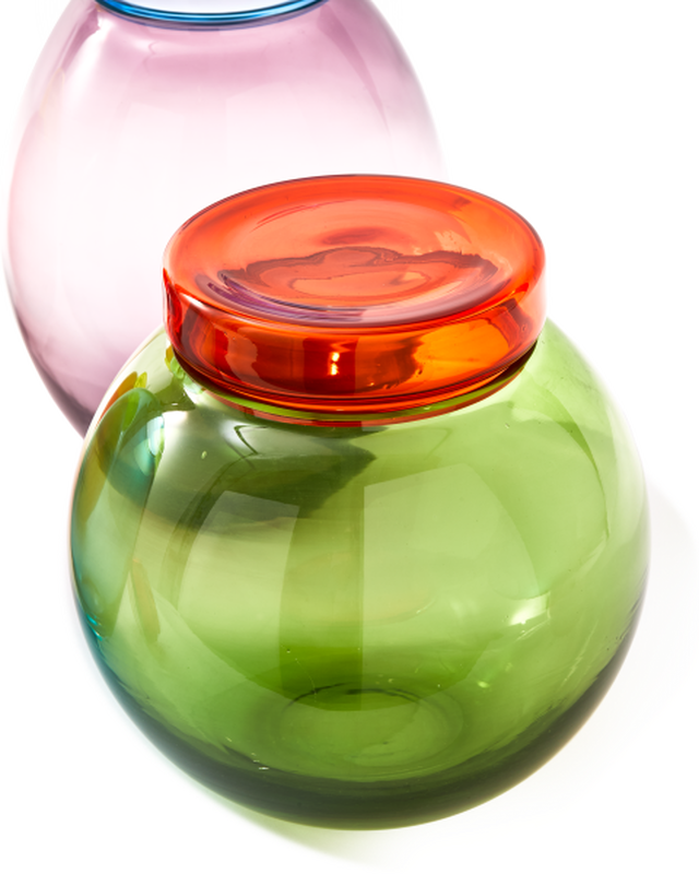 Bloated Caps and Jars Set