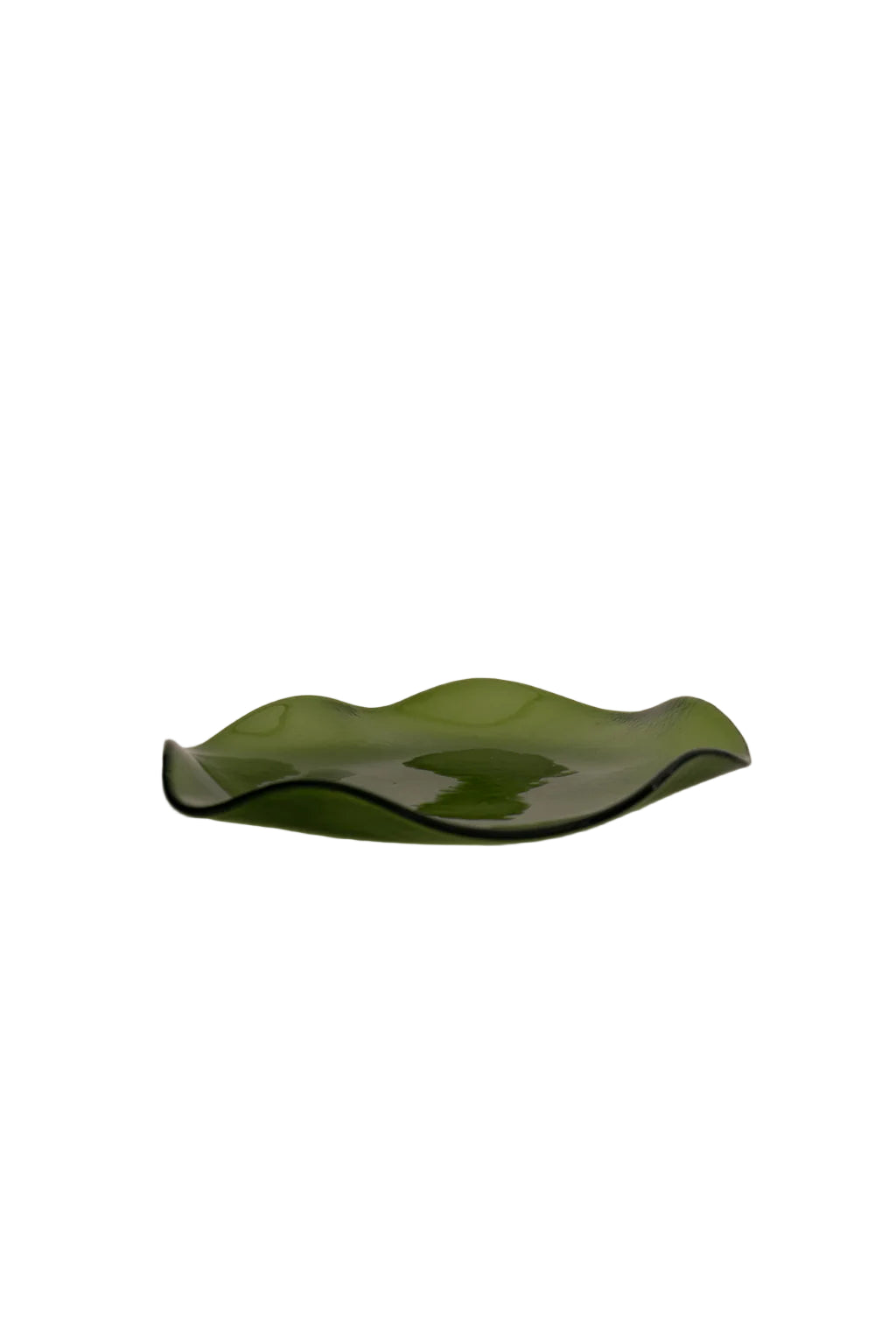 Large Transparent Petal Plate