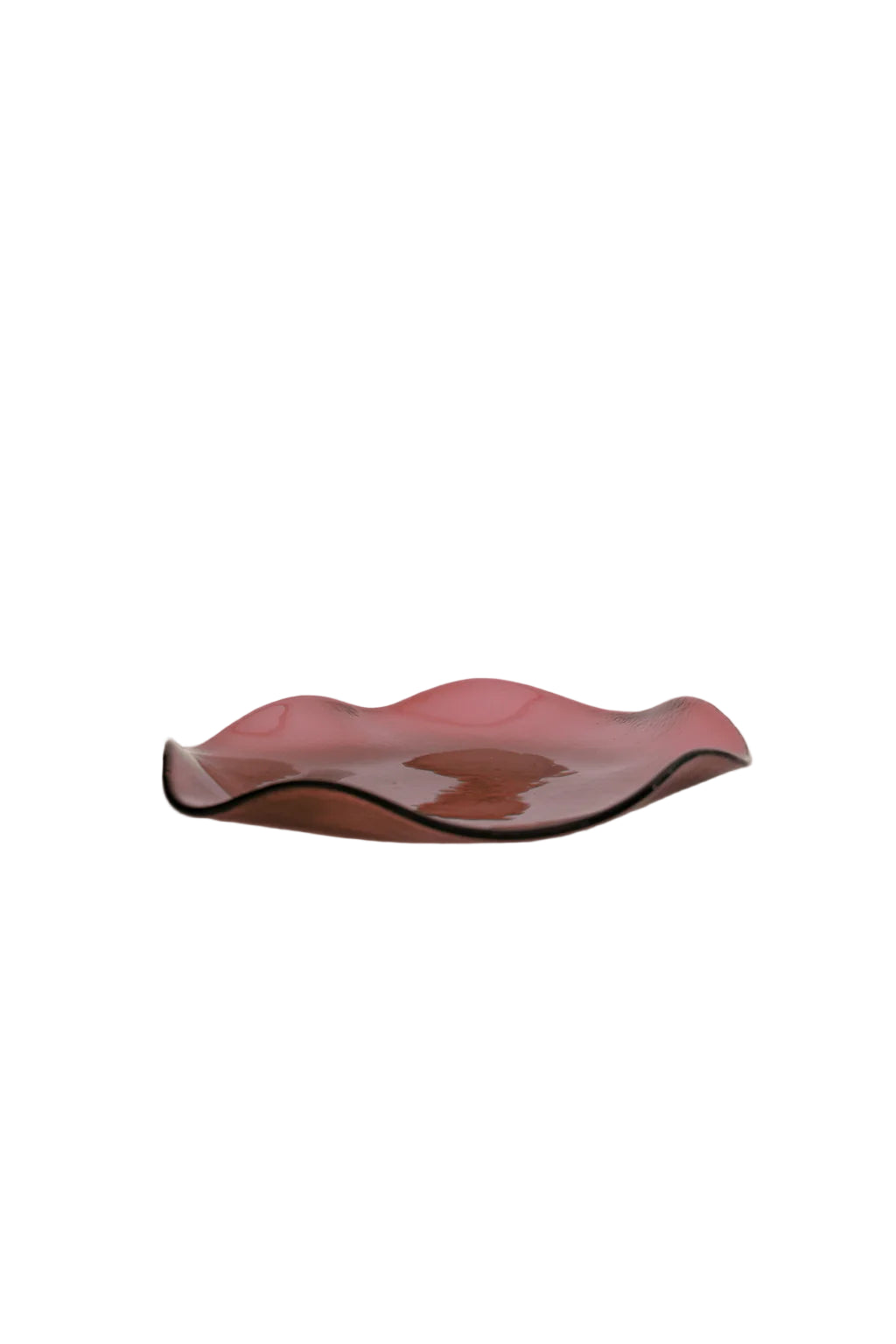 Large Transparent Petal Plate