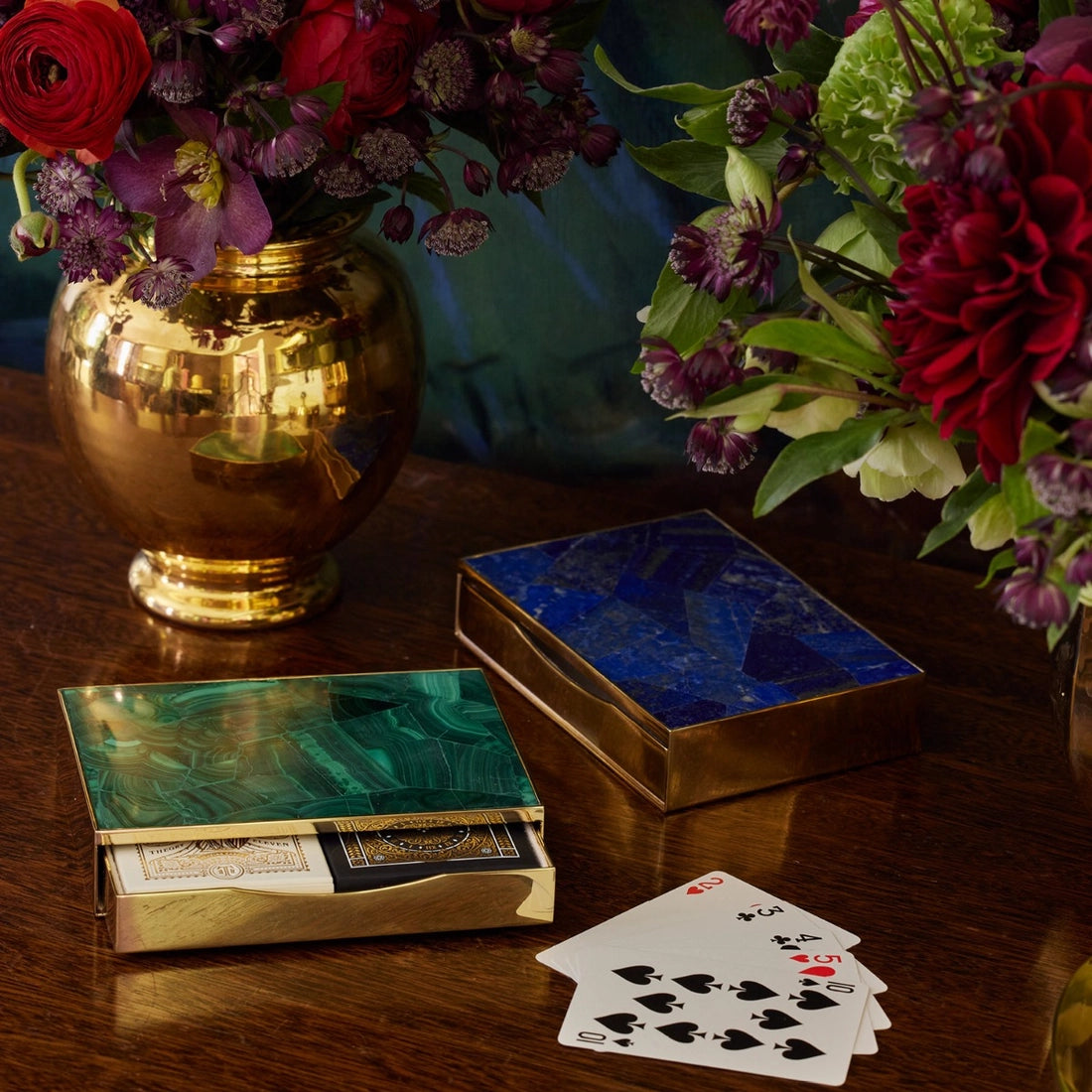 Cassiel Malachite Mosaic Card Set