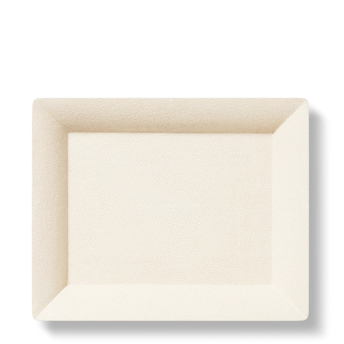Shagreen Cream Small Tray