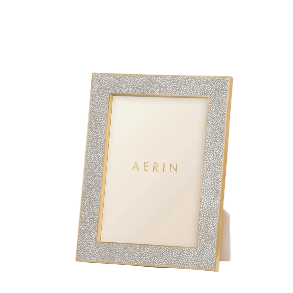 Classic Shagreen 5x7 Frame - Dove