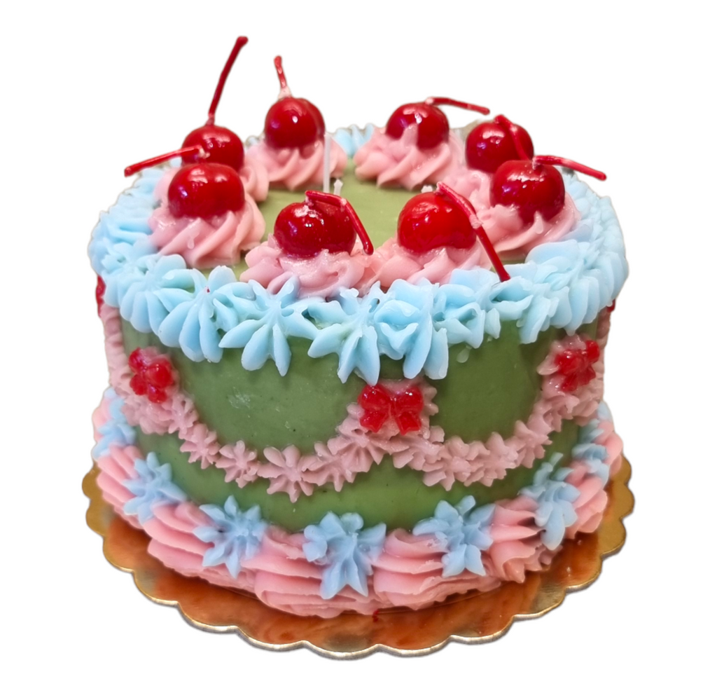 Cream Cake Wax Candle