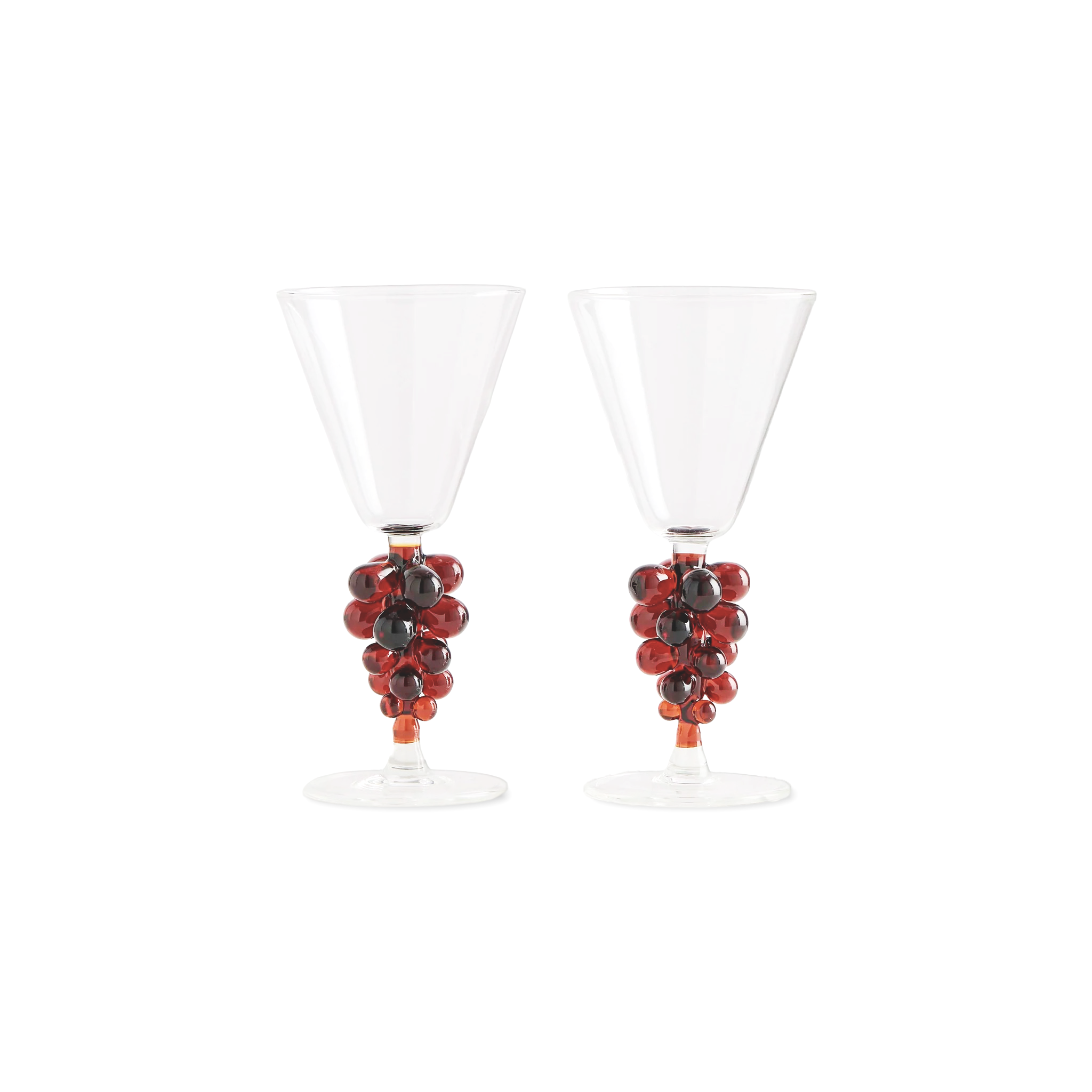 2 Bordeaux Wine Glasses