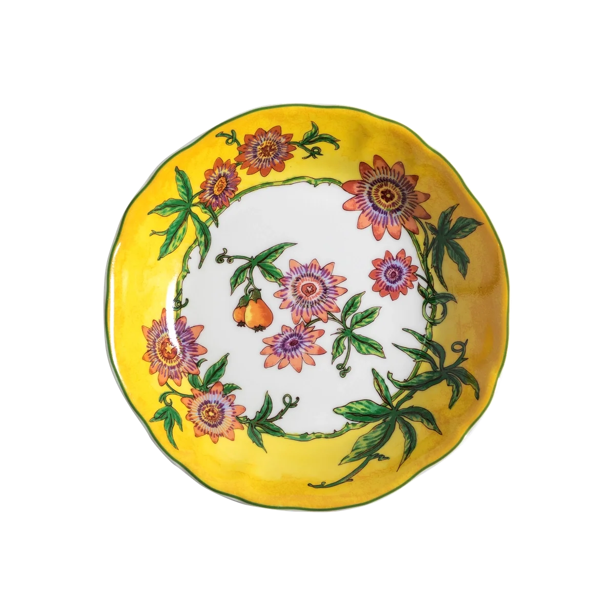 Soup Plate Flor de Maracuja