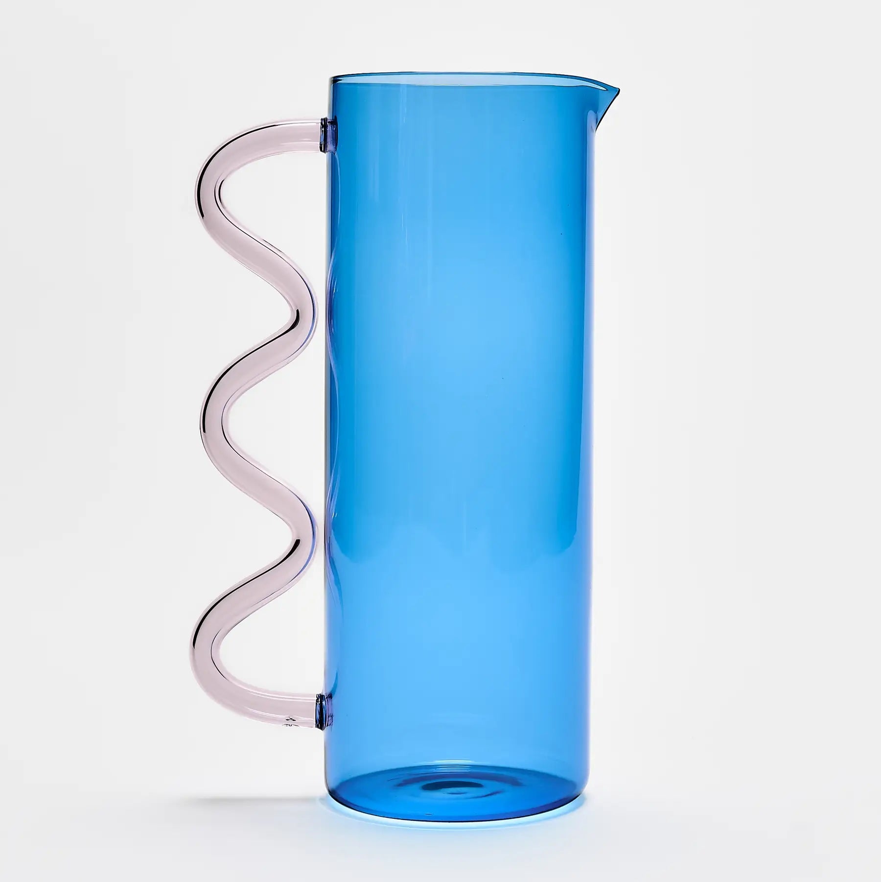 Glass Wave Pitcher
