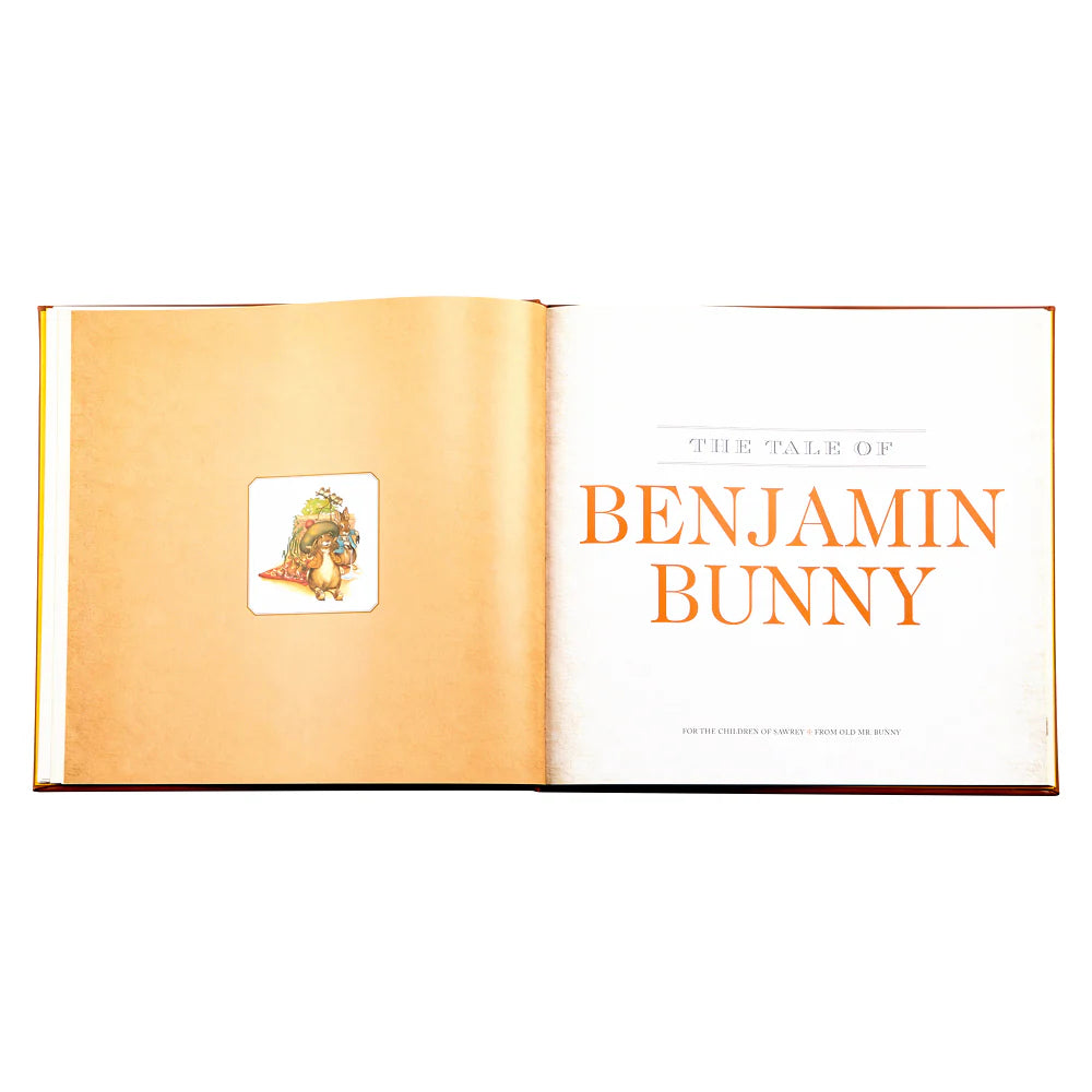 The Classic Tale of Peter Rabbit Leather-Bound Hardback Book