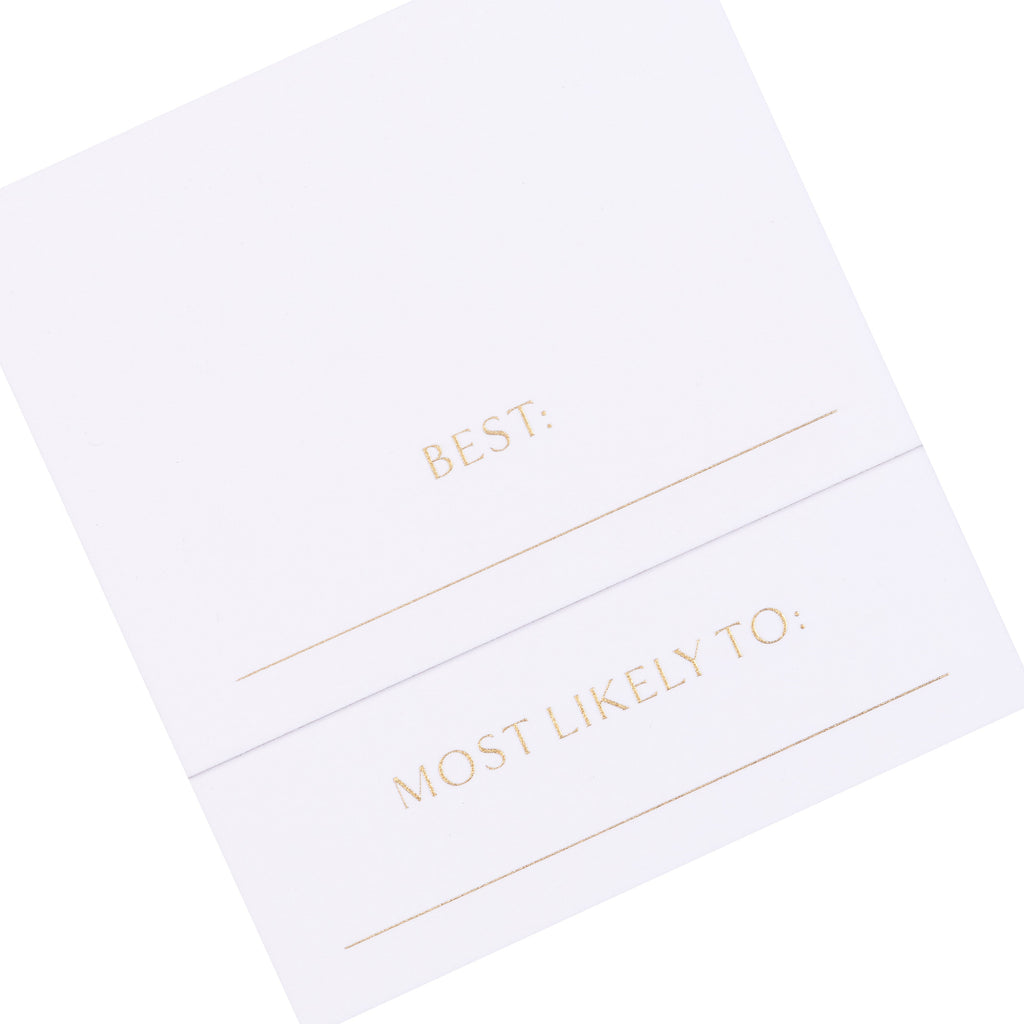 Superlatives Place Cards