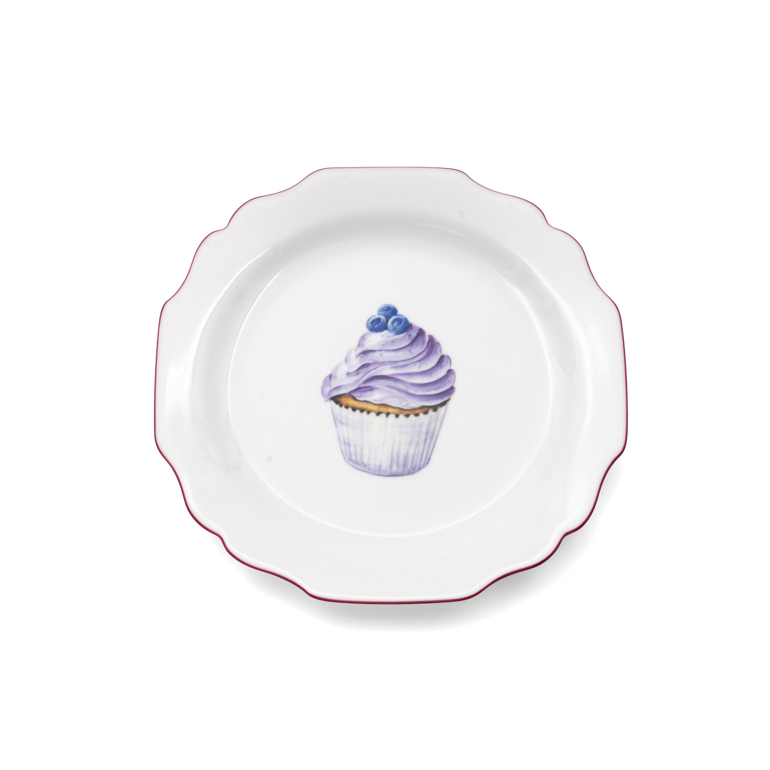 fête Exclusive Cupcake Dessert Plate
