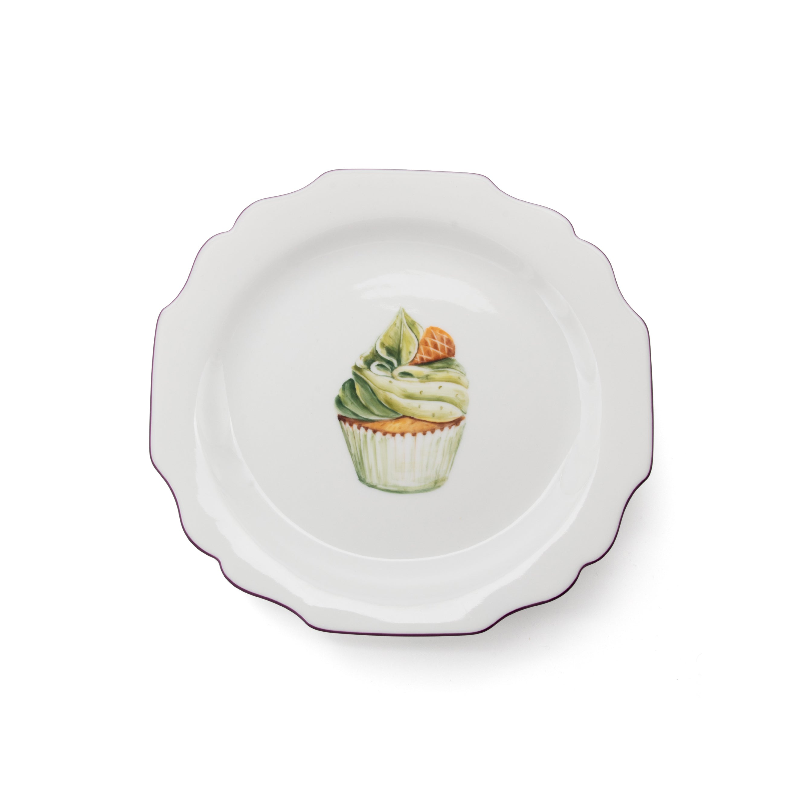 fête Exclusive Cupcake Dessert Plate