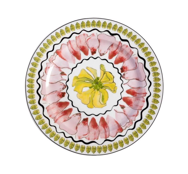 Dessert Plate Tropicos (set of 2)