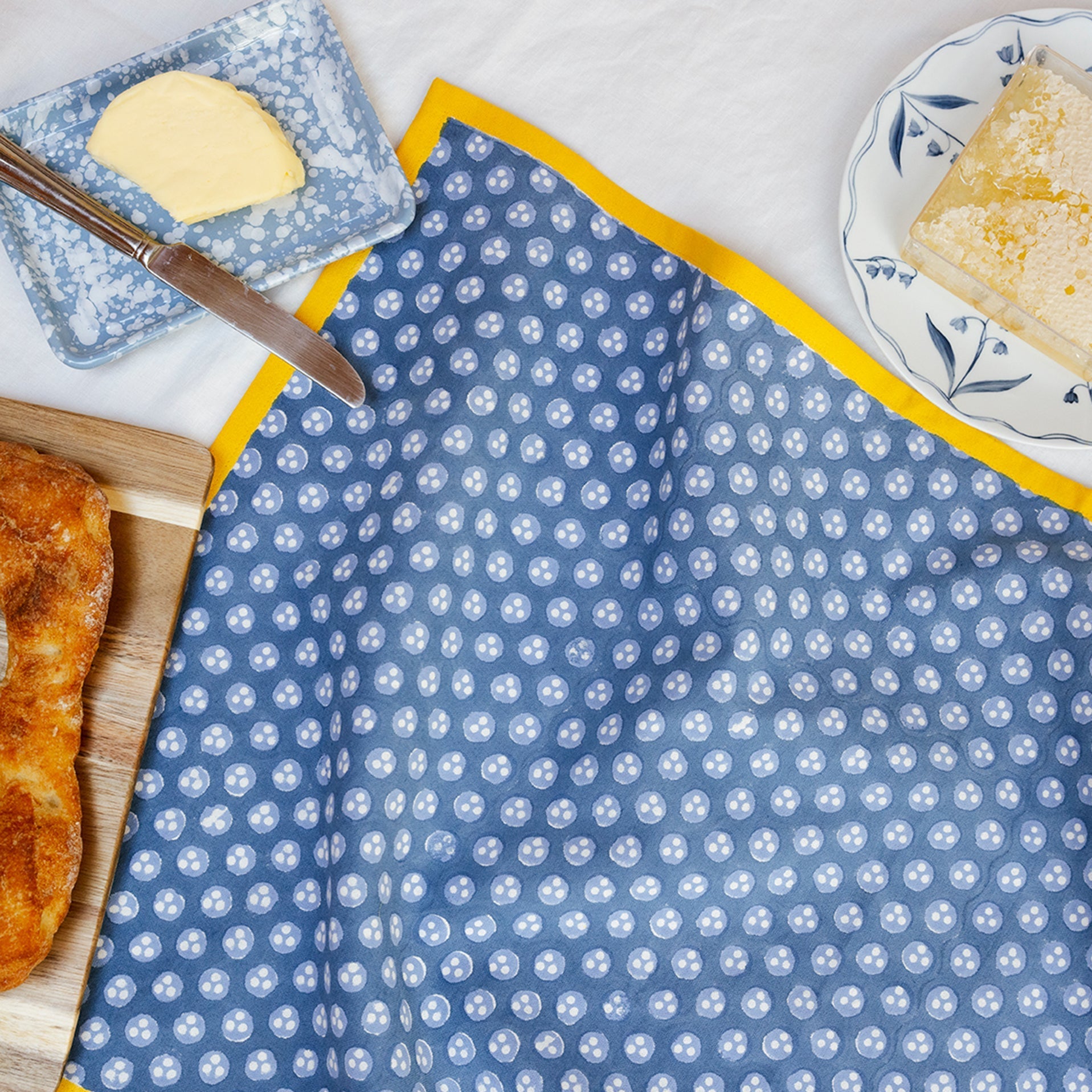 Royal Triple Dot Tea Towel