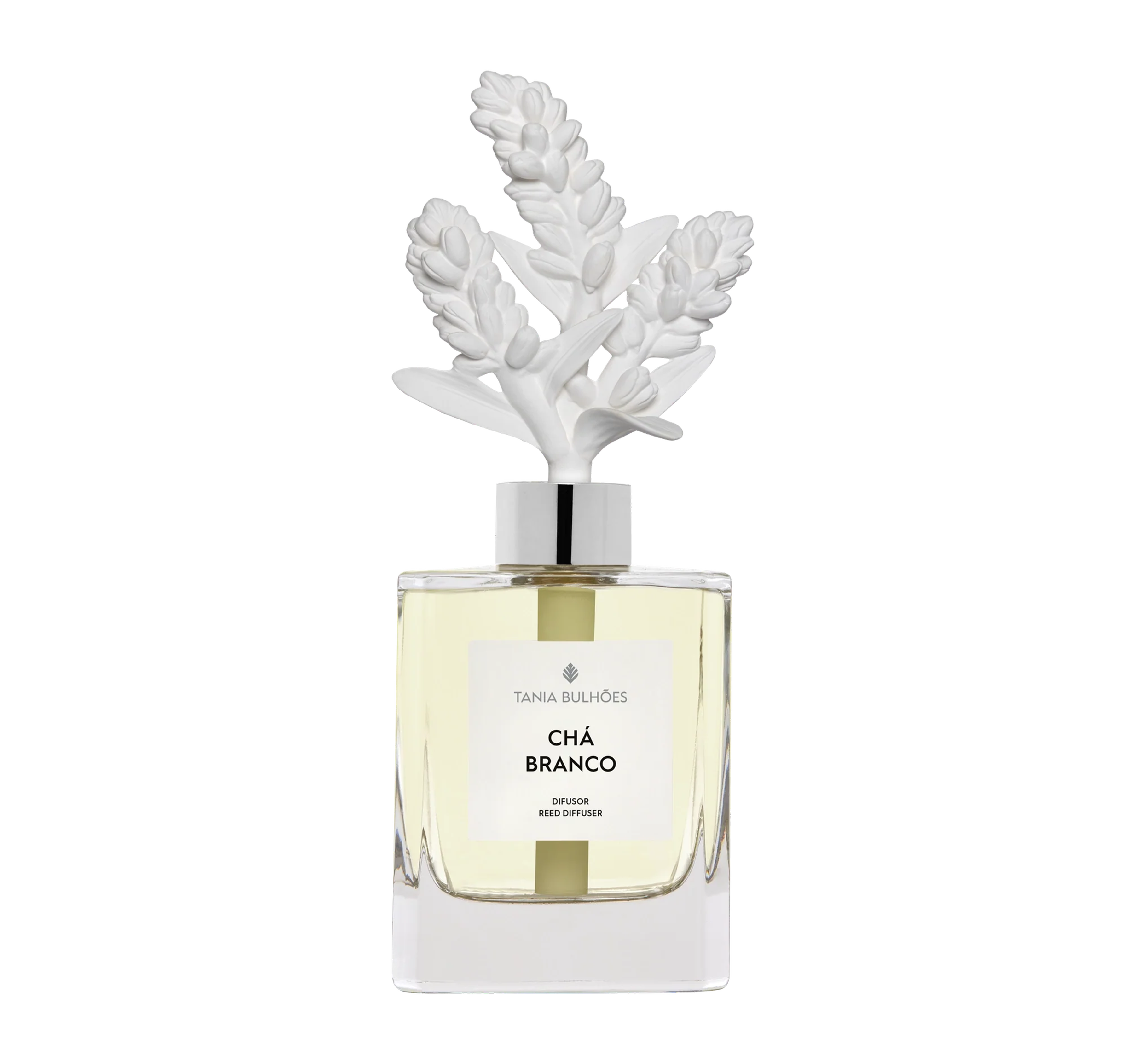 Porcelain Diffuser Lavanda Cha Branco