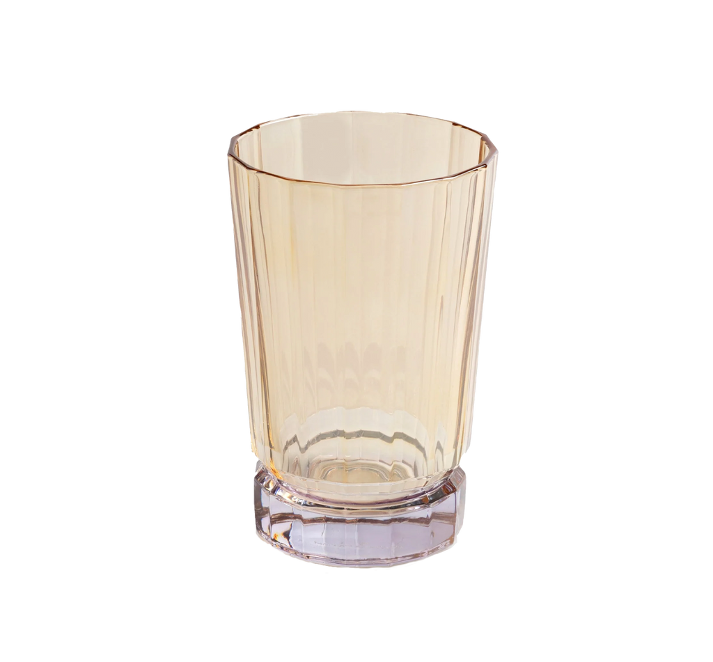 Long Glass Verona Amber & Purpura
