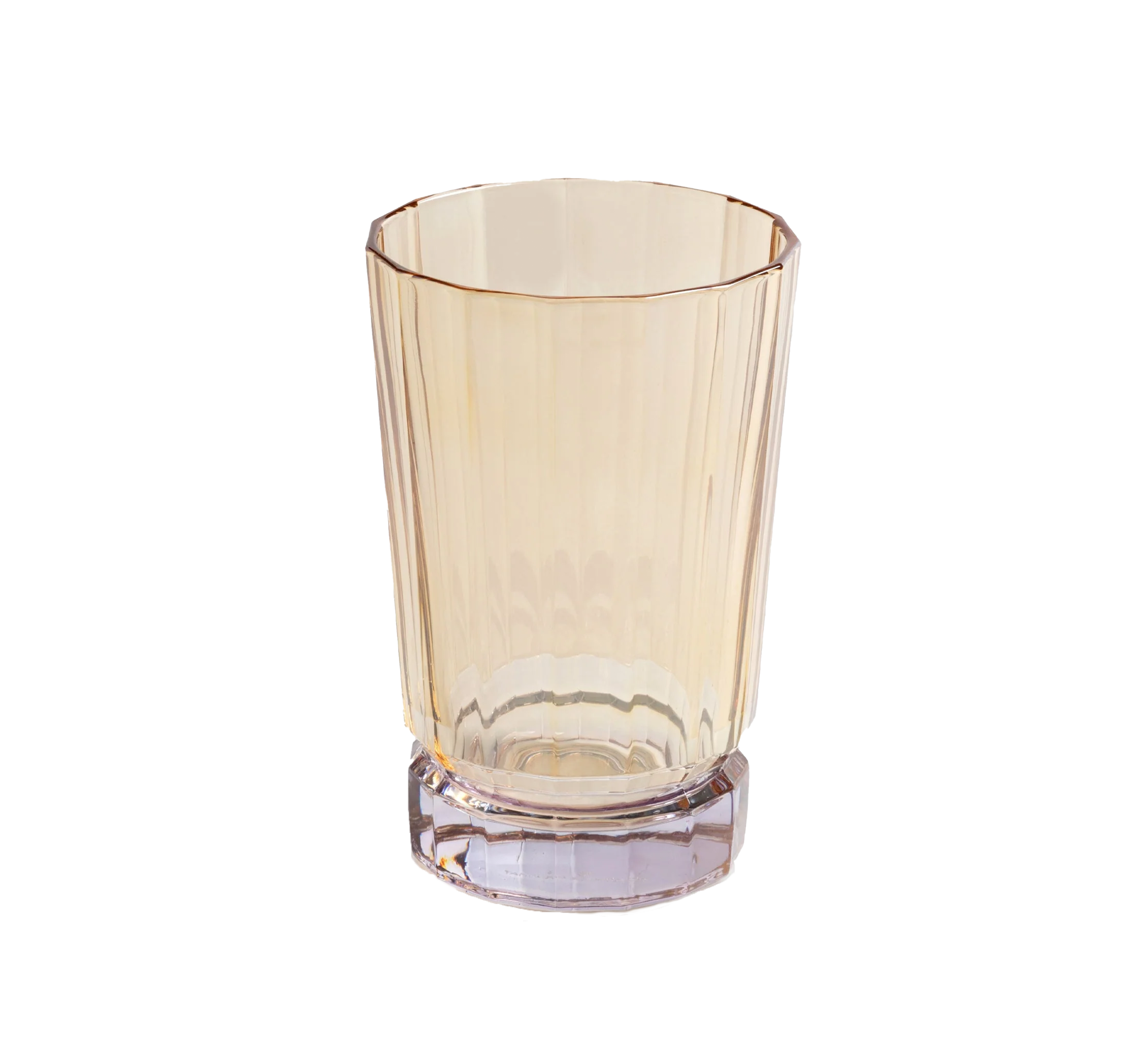 Long Glass Verona Amber & Purpura