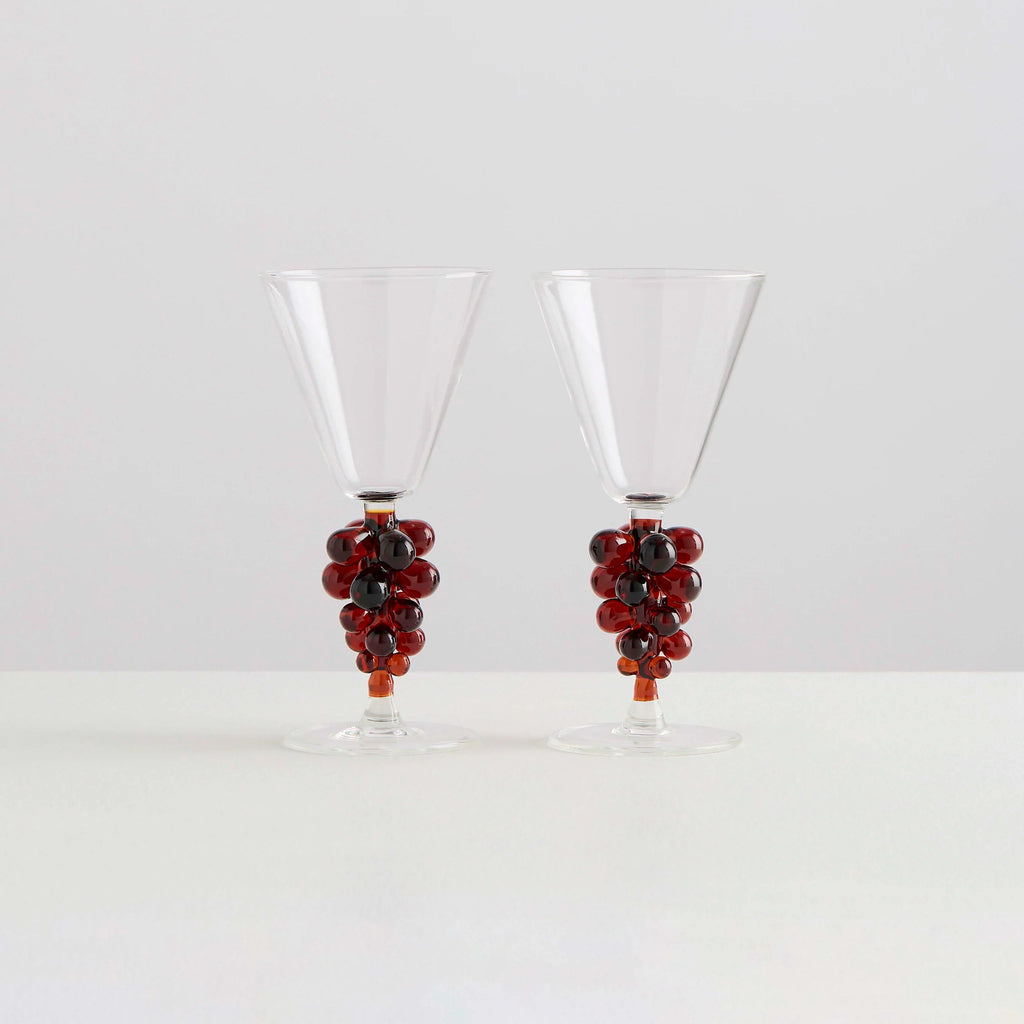2 Bordeaux Wine Glasses