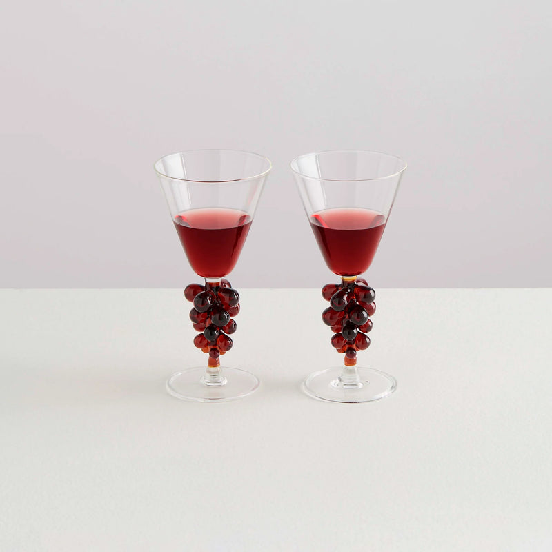 2 Bordeaux Wine Glasses
