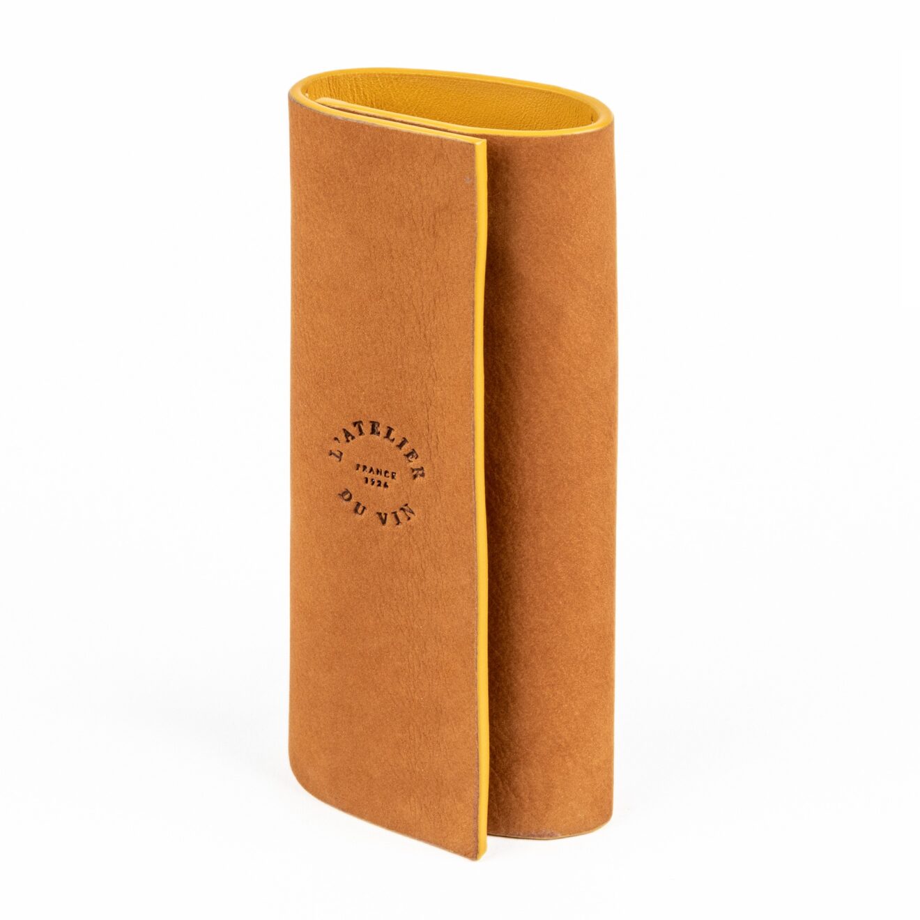 Wine Corkscrew in Handmade Leather Pouch