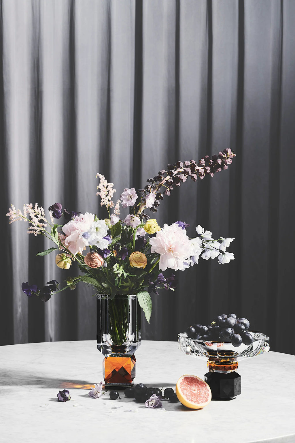 Handcut Crystal Ohio Vase