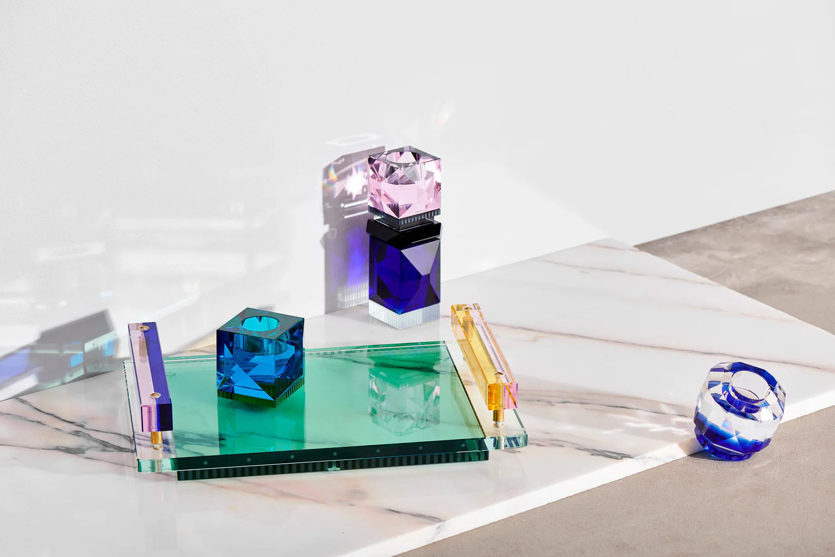 Crystal Panama Tray