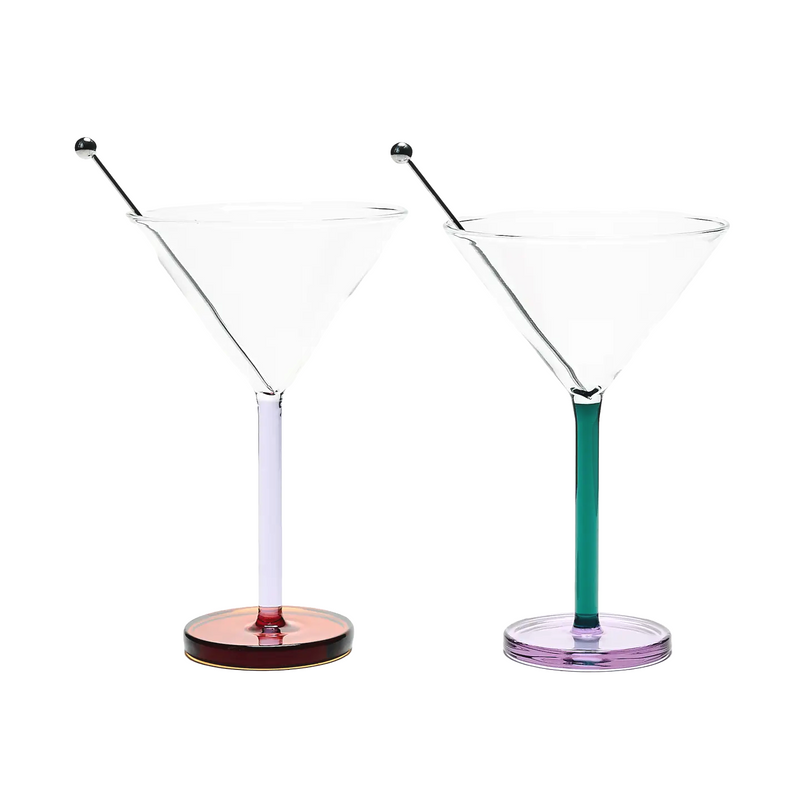 Piano Cocktail Glasses, Birdland