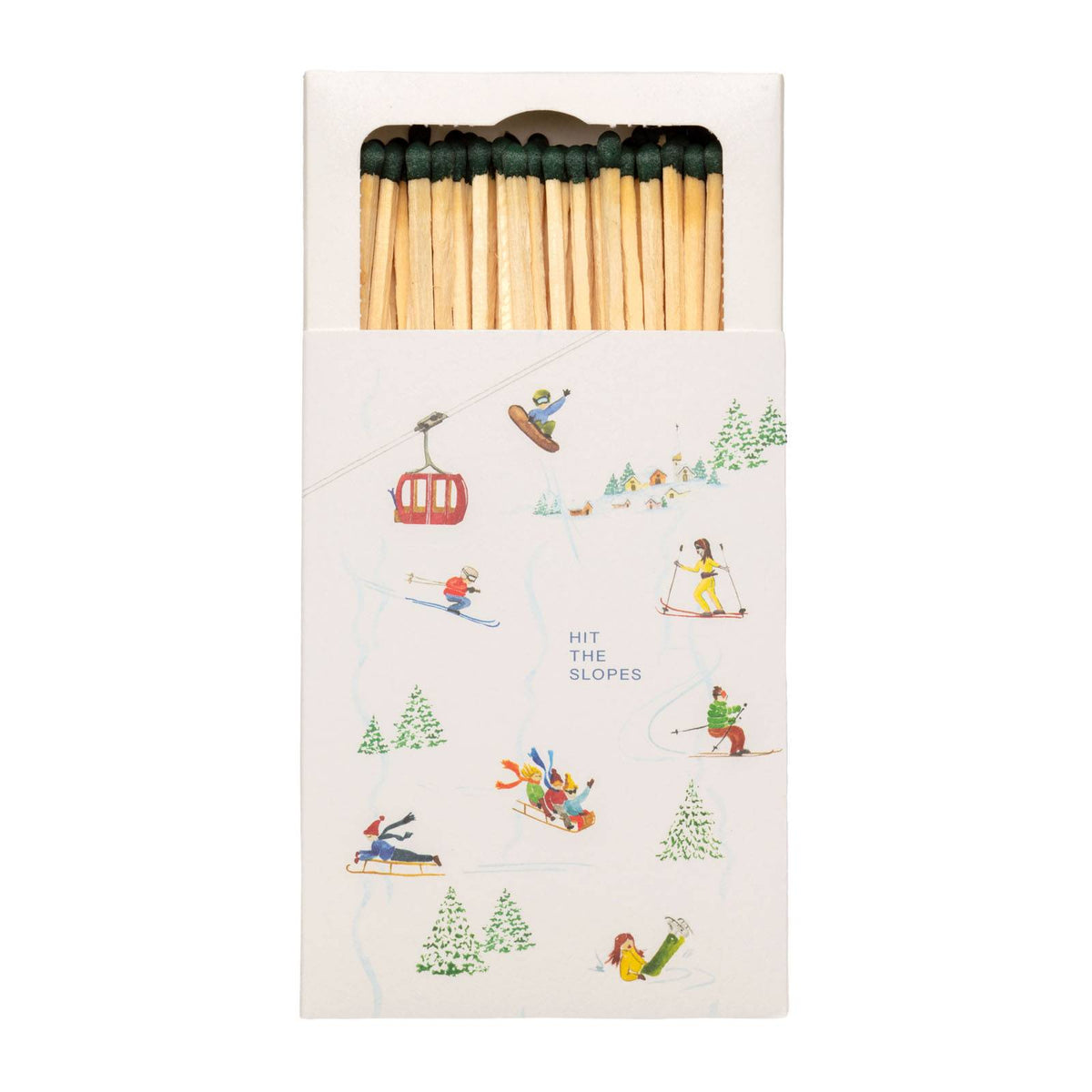 Hit the Slopes Small Matchbox