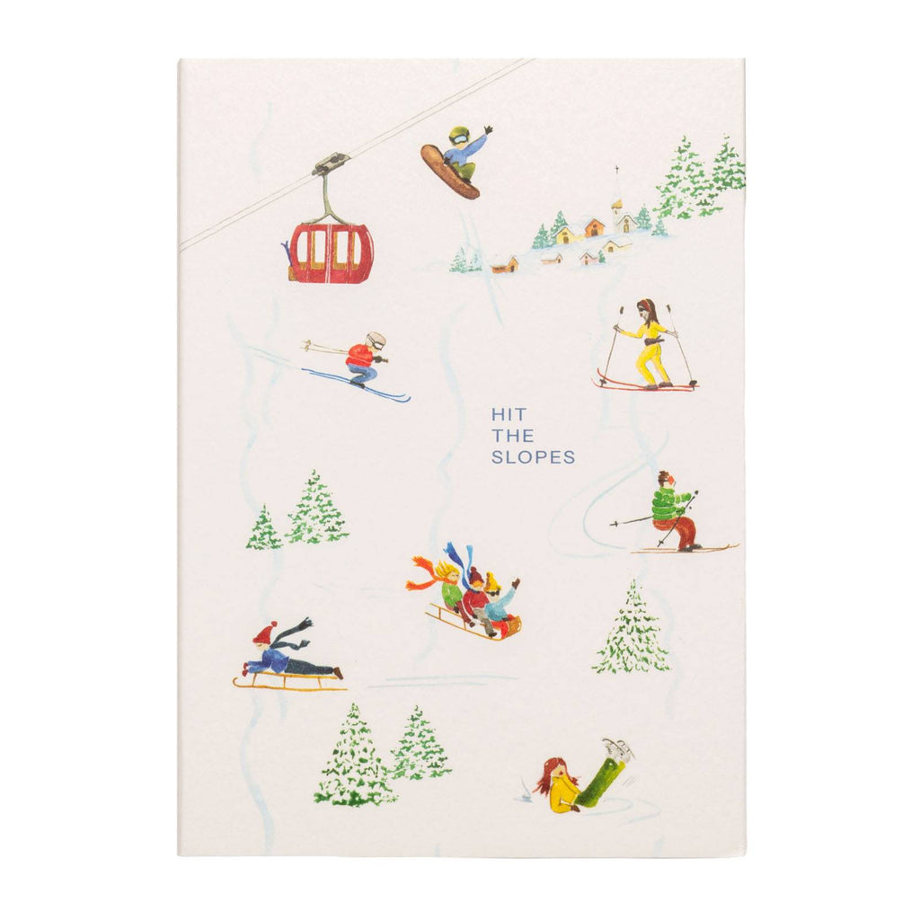 Hit the Slopes Small Matchbox