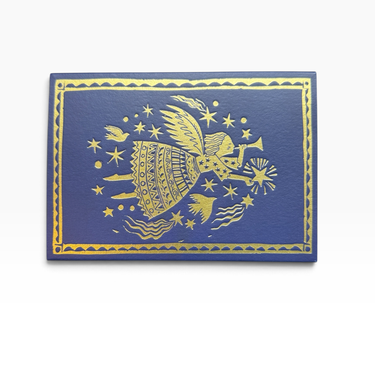 A Golden Angel Small Matchbox