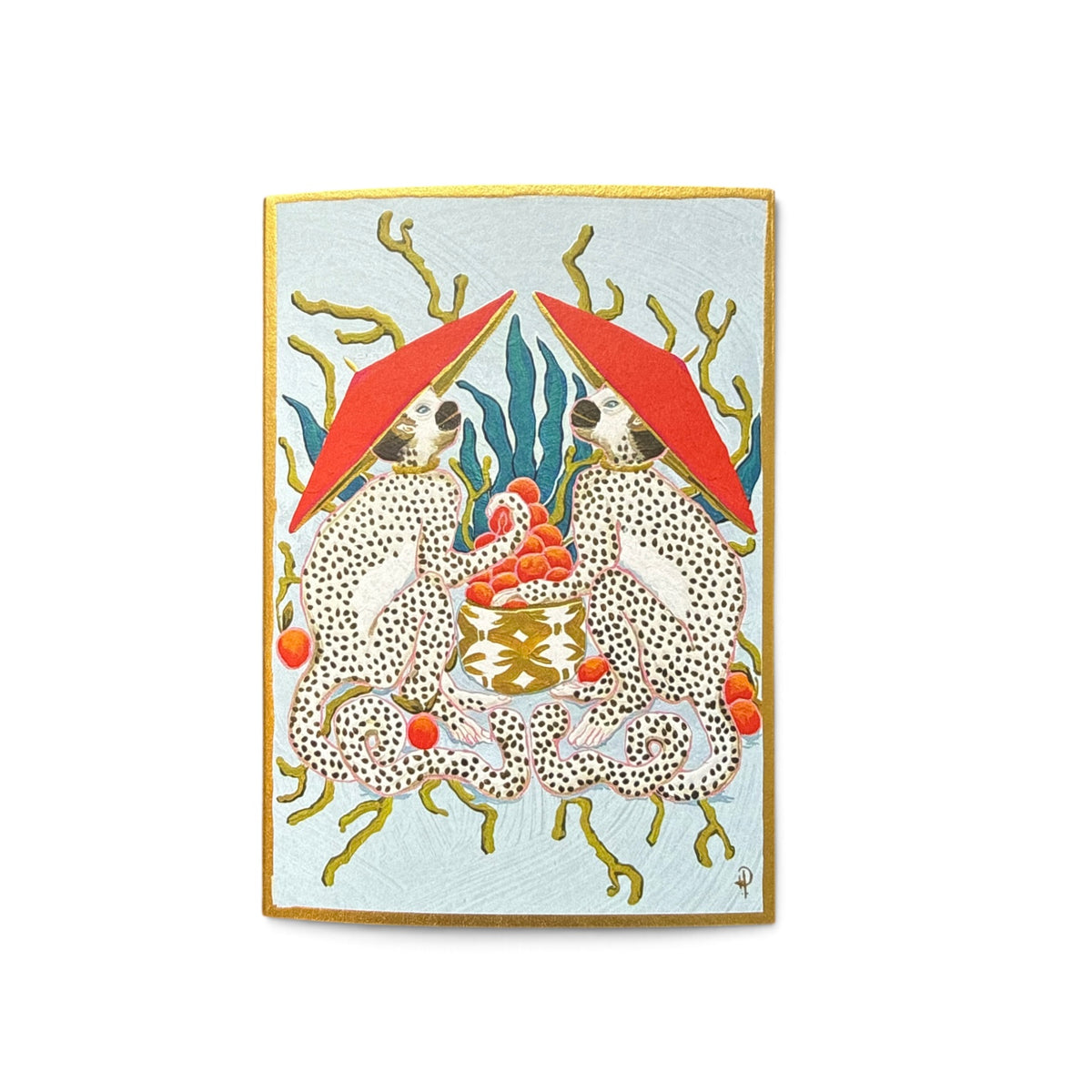 Two Monkeys Small Matchbox