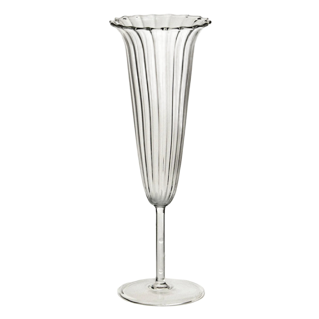 Borosilicate Glass Angel Flute Set