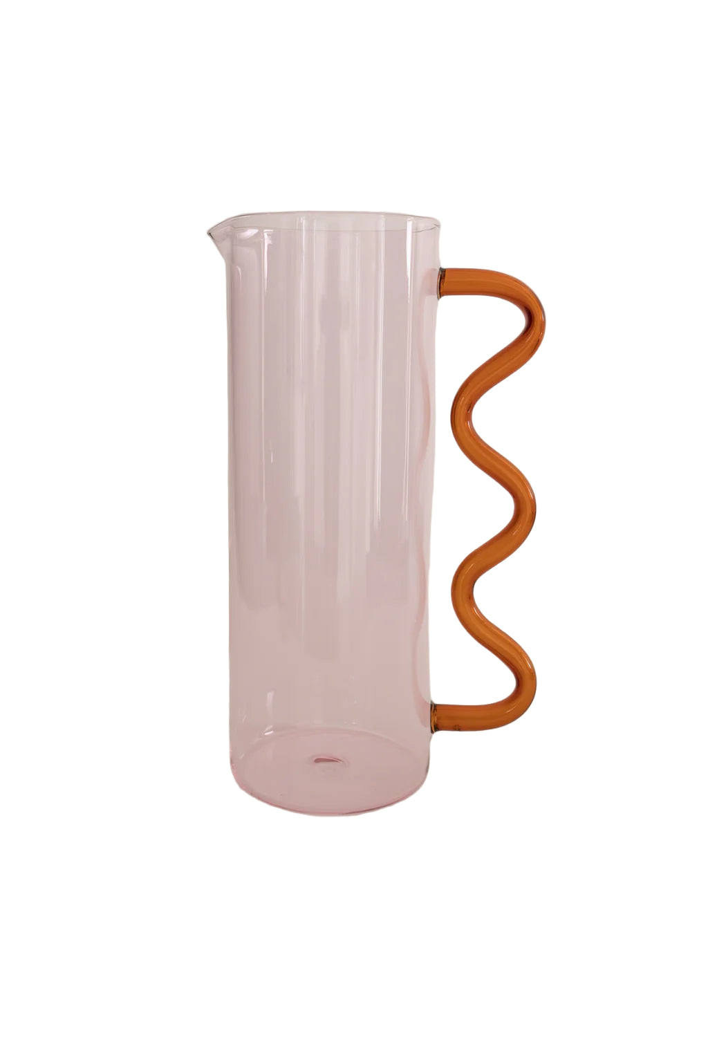 Borosilicate Glass Wave Pitcher
