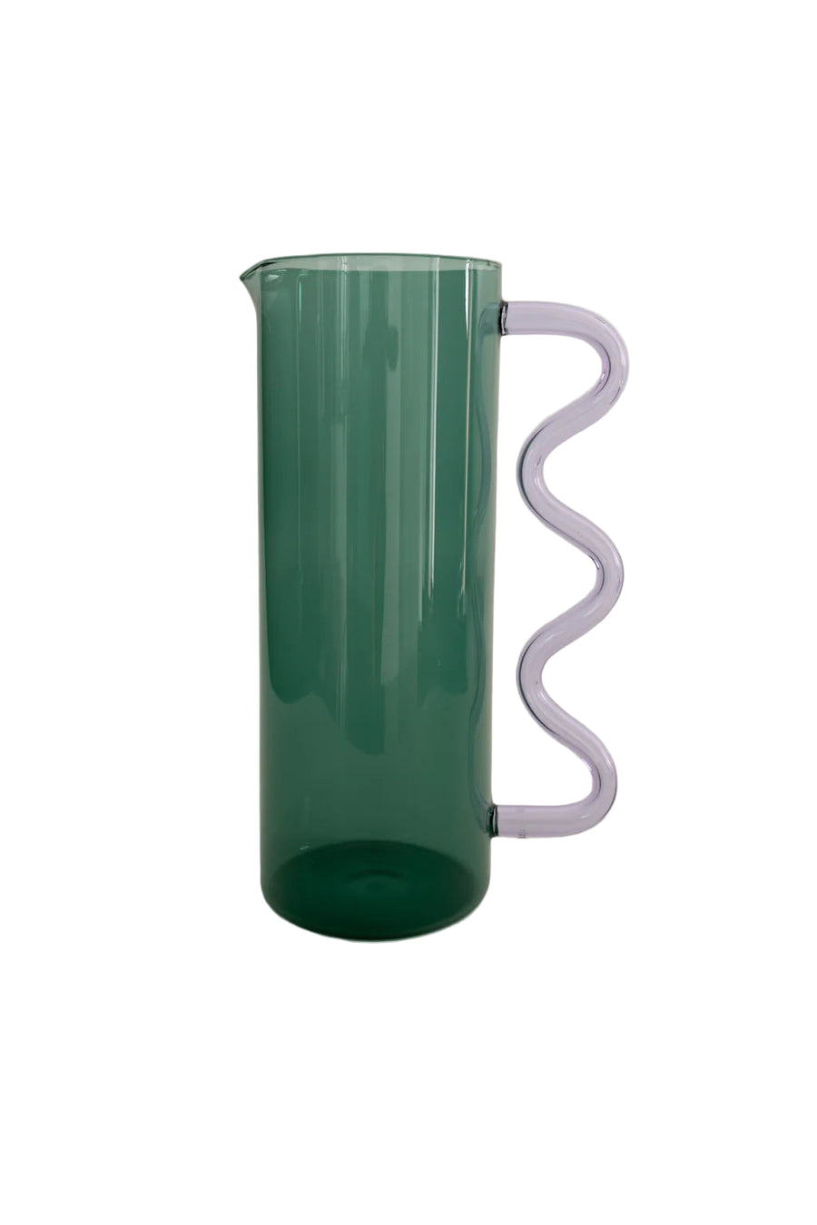 Glass Wave Pitcher