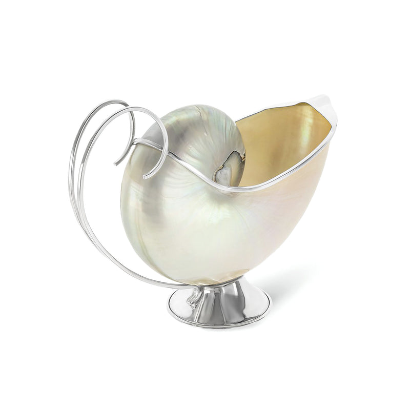 Nautilus Shell Gravy Boat