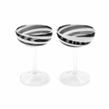 Swirl Coupe Glasses