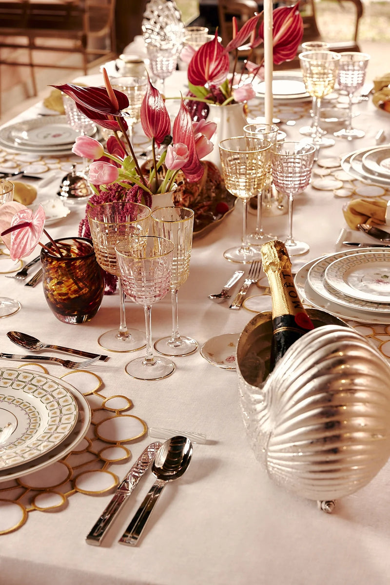 Champagne Glass Apogeu Pink