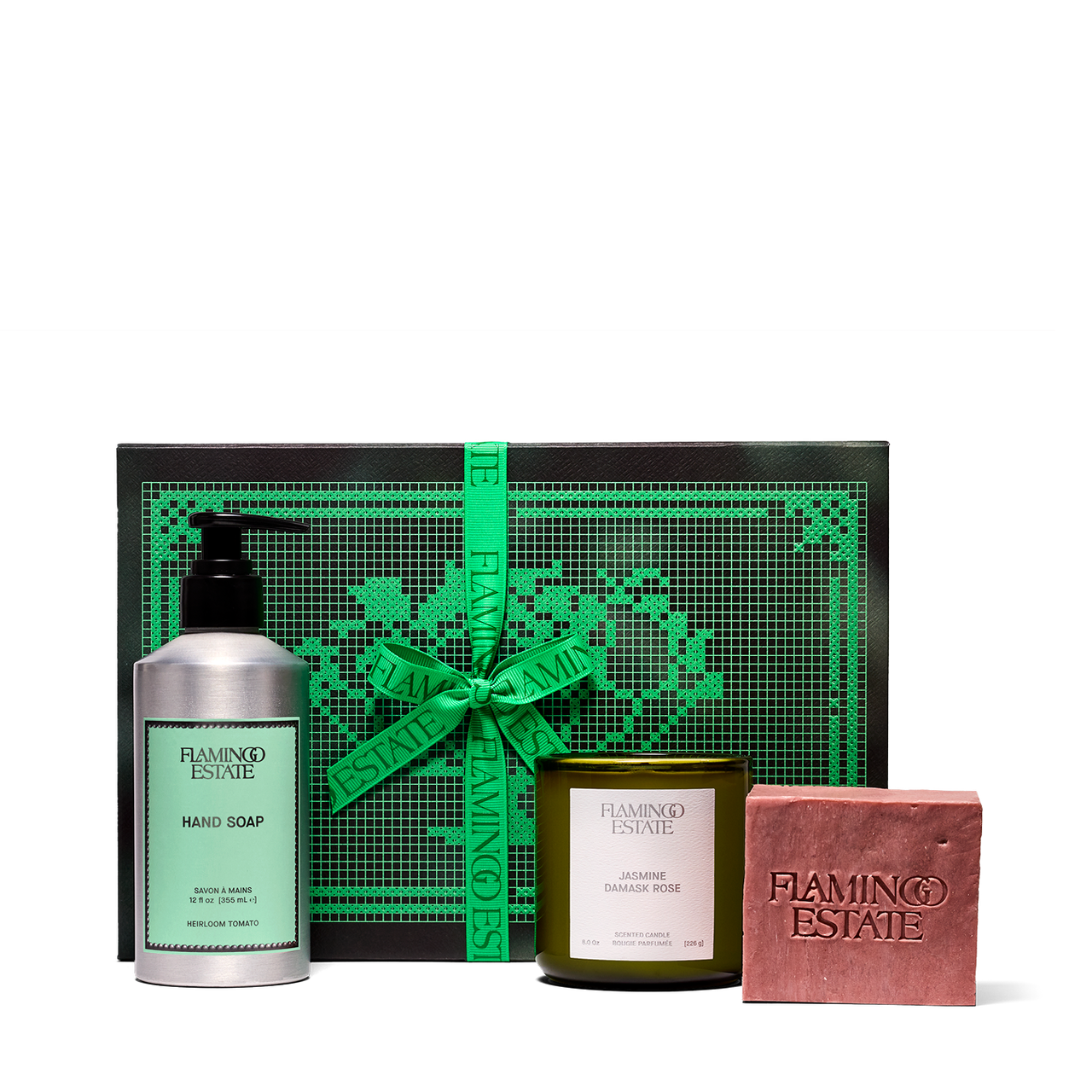 Jasmine Damask Rose Bath Set