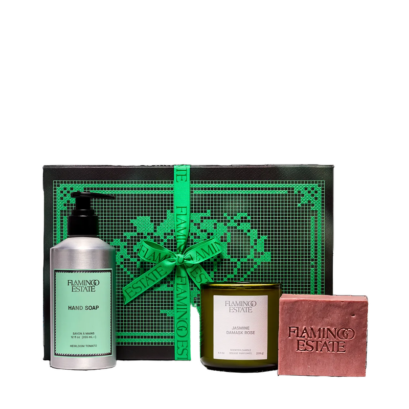 Jasmine Damask Rose Bath Set
