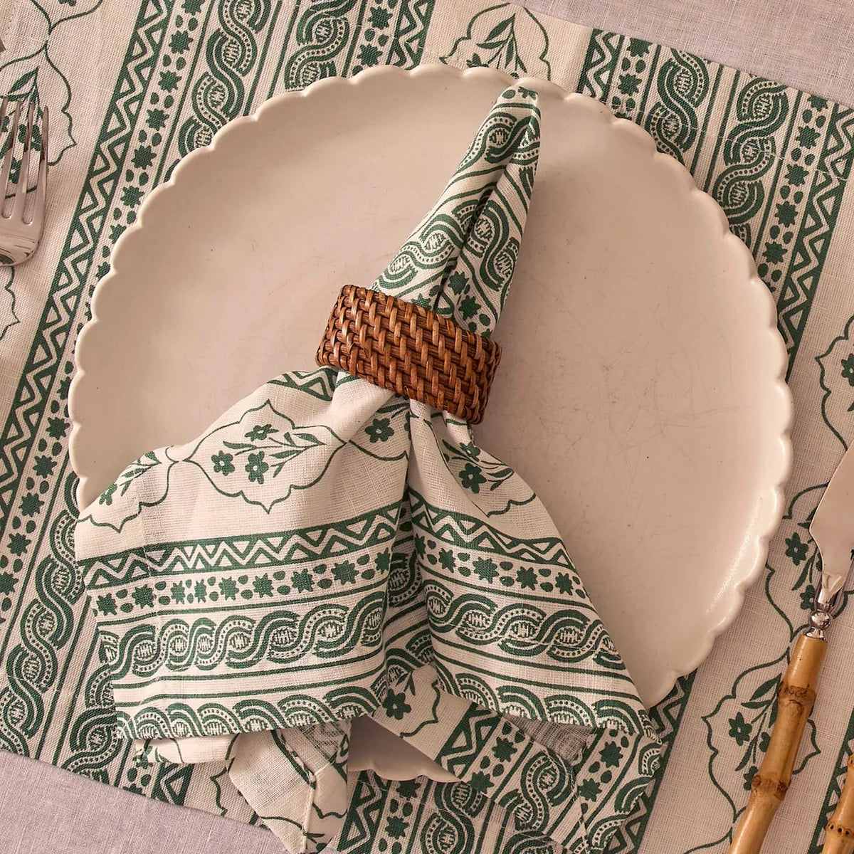 First Bloom Linen Napkins