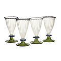 Handblown Palace Walk Wine Glass Set, Set of 4