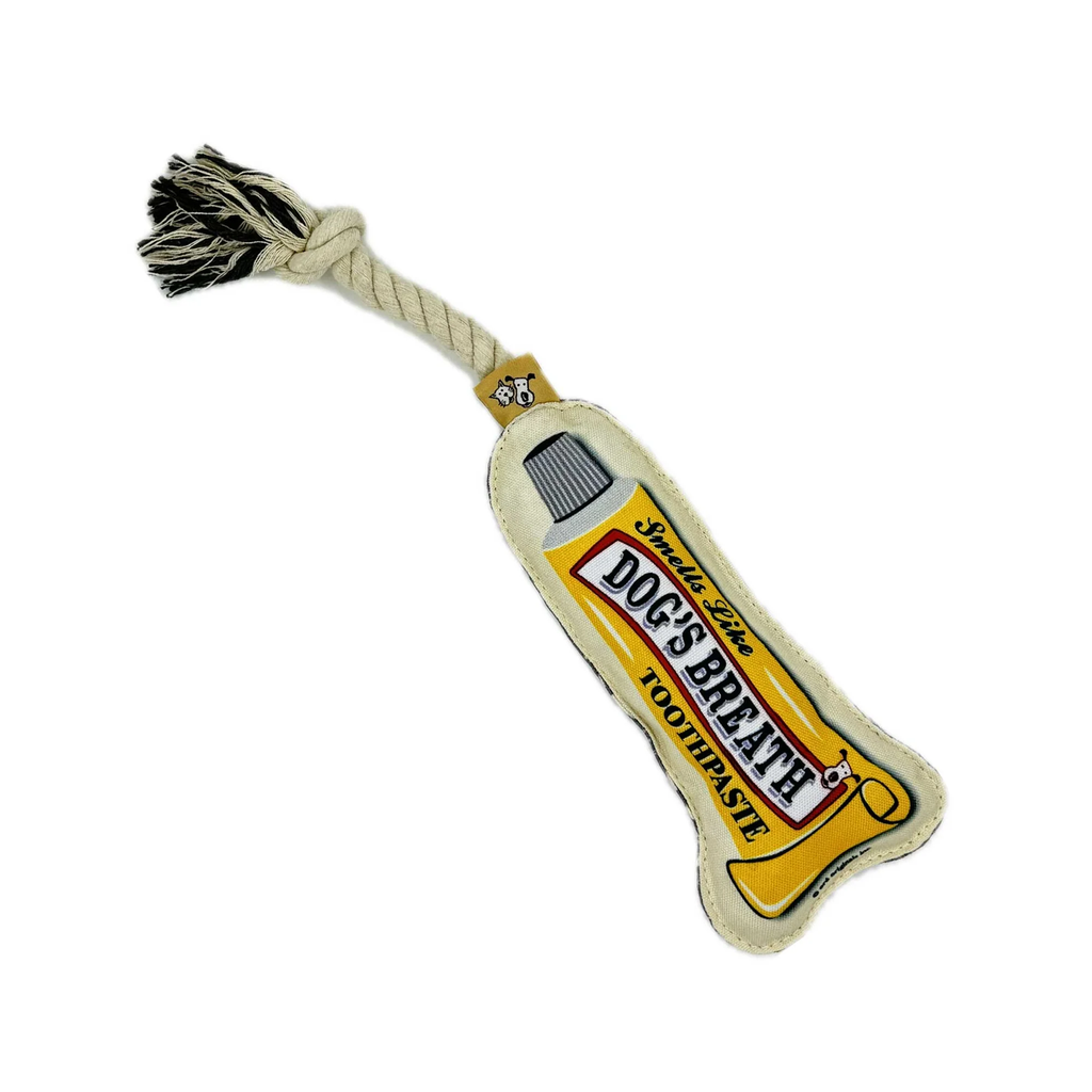 Rope Dog Toy - Smells Like Dog's Breath