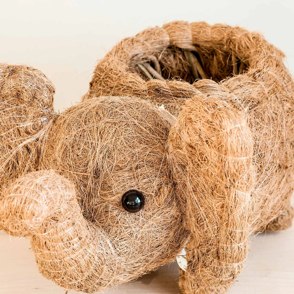 Handcrafted Elephant Animal Planter
